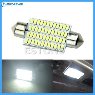 Ev หลอดไฟเลี้ยวรถยนต์ LED 48 ดวง 3014 SMD 42 มม. สําหรับ DC 12V