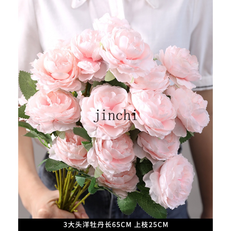 ดอกไม้ประดิษฐ์-ผ้าไหม-สีชมพู-สําหรับตกแต่งเพดาน-งานแต่งงาน