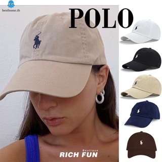 Polo ralph lauren หมวกเบสบอล ผ้าฝ้าย ของแท้ 100%