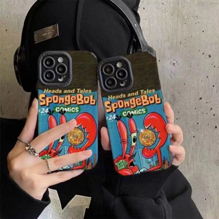 เคสโทรศัพท์มือถือ ลายการ์ตูน Mr. สําหรับ iPhone 11pro Max 14 Promax 11 12 13 6 7 8Plus X Max เคสโทรศัพท์มือถือหนังแกะ TPU แบบนิ่ม รวมทุกอย่าง