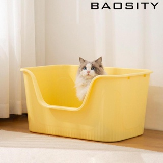 [Baosity] กระบะทรายแมว แบบพกพา ขนาดใหญ่ สําหรับสัตว์เลี้ยง