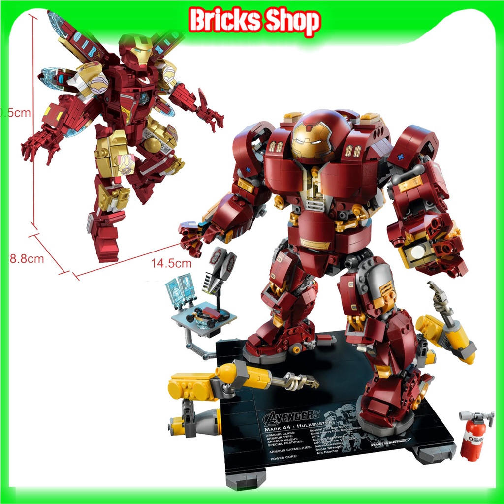 hulkbuster-ultron-edition-the-avengers-iron-man-โมเดลตัวต่อปริศนา-diy-ของเล่นสําหรับเด็ก