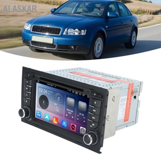 Alaskar เครื่องเล่น Dvd นําทาง Gps ในรถยนต์ หน้าจอสัมผัส 7 นิ้ว 4G 64G Dsp A4 S4 Rs4 สําหรับ Android 12.0