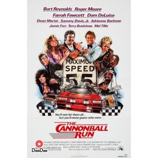 DVD The Cannonball Run (1981) เหาะแล้วซิ่ง (เสียง ไทย/อังกฤษ ซับ อังกฤษ) หนัง ดีวีดี