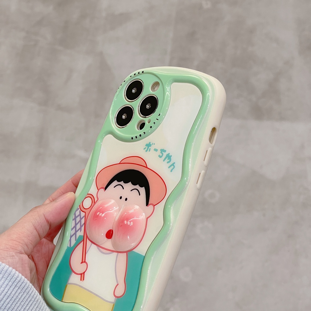 เคสโทรศัพท์มือถือ-แบบนิ่ม-ลายการ์ตูนน่ารัก-กันกระแทก-สําหรับ-iphone-14-14pro-max-13-12pro-max-13pro-max-11