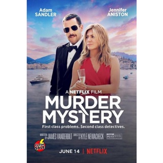 DVD ดีวีดี Murder Mystery (2019) ปริศนาฮันนีมูนอลวน (เสียง อังกฤษ ซับ ไทย/อังกฤษ) DVD ดีวีดี