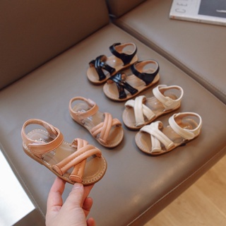 [Do Re Mi] รองเท้าเจ้าหญิงแฟชั่นใหม่ที่เรียบง่ายสำหรับเด็กผู้หญิง