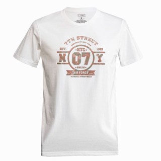 พร้อมส่ง 7th Street เสื้อยืด รุ่น EUN001 การเปิดตัวผลิตภัณฑ์ใหม่ T-shirt