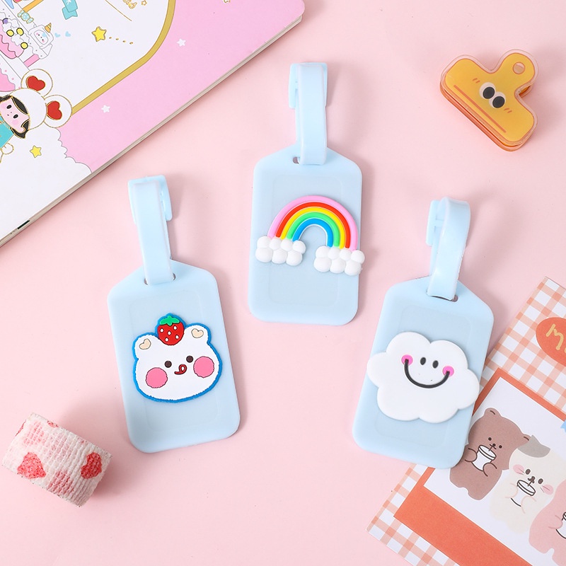 พร้อมส่ง-ป้าย-tag-ห้อยกระเป๋าเดินทาง-ลายการ์ตูนน่ารักๆ-ห้อยกระเป๋า-กระเป๋าเดินทาง