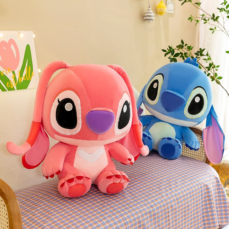 ตุ๊กตาการ์ตูนดิสนีย์-lilo-amp-stitch-kawaii-stitch-ขนาด-40-50-ซม-ของเล่นสําหรับเด็ก