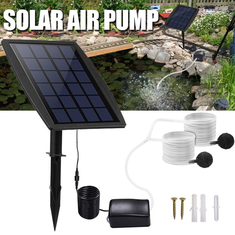 ออกซิเจนตู้ปลา-โซร่าเซลล์-solar-air-pump-aquarium-อุปกรณ์ตู้ปลา-ปั้มลมออกซิเจน-อ๊อกซิเจนปลา-ออ๊กซิเจนปลา-ออกซิเจนใช้แบต