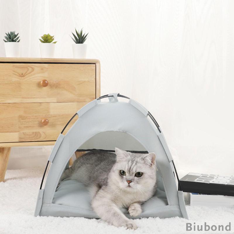 biubond-เต็นท์บ้านแมว-กันน้ํา-พับได้-พร้อมฟองน้ําซับใน-สะดวกสบาย