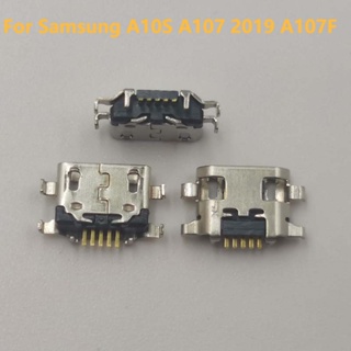 ปลั๊กซ็อกเก็ตชาร์จ Micro USB สําหรับ Samsung Galaxy A10S A107 2019 A107F 100 ชิ้น