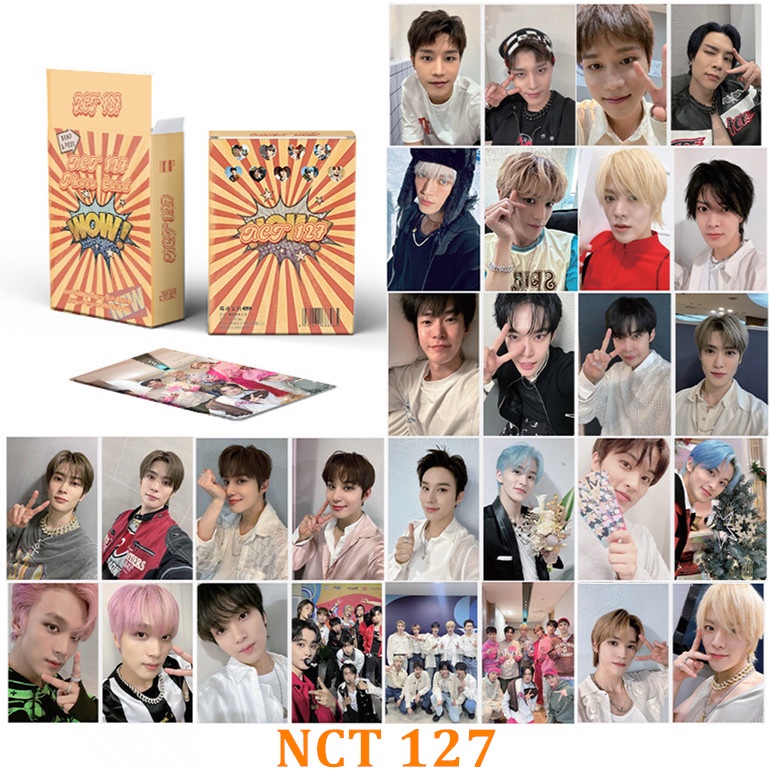 โปสการ์ดอัลบั้มรูปภาพ-nct-dream-127-nct127-redvelvet-nctdream-kpop-สีแดง-50-ชิ้น-ต่อกล่อง