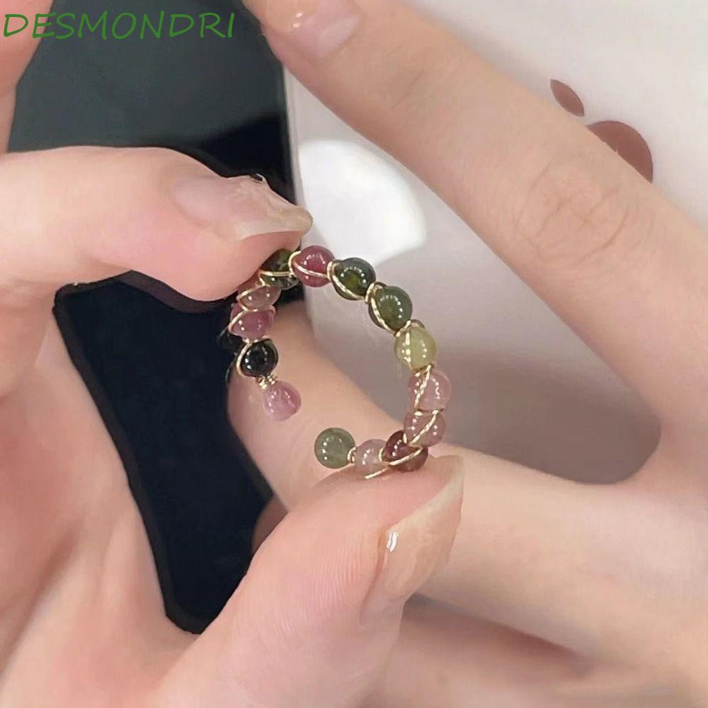 desmondri-แหวนลูกปัด-ทรงกลม-ปรับได้-บุคลิกภาพ-ไข่มุก-แหวน-สาว-ปาร์ตี้-เครื่องประดับผู้หญิง-หัวเข็มขัดนิ้ว