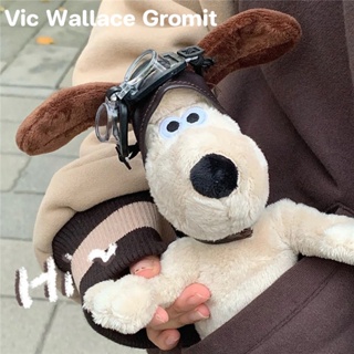【พร้อมส่ง】Vic Wallace Gromit ตุ๊กตานักบิน ตุ๊กตาน่ารัก ของเล่นตุ๊กตา ของขวัญสําหรับเด็ก ของเล่นเด็ก
