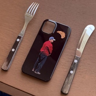 เคสโทรศัพท์มือถือ ลายครัวซองต์ สําหรับ iPhone