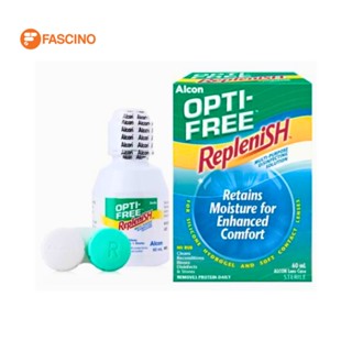 ALCON OPTI-FREE Replenish น้ำยาล้างคอนแทคเลนส์ (60ml.)