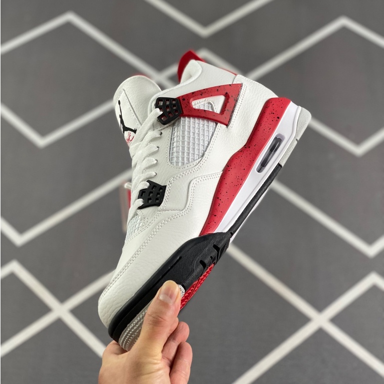 air-jordan-4-retro-red-cement-รองเท้าบาสเก็ตบอล-สําหรับผู้ชาย-sn365