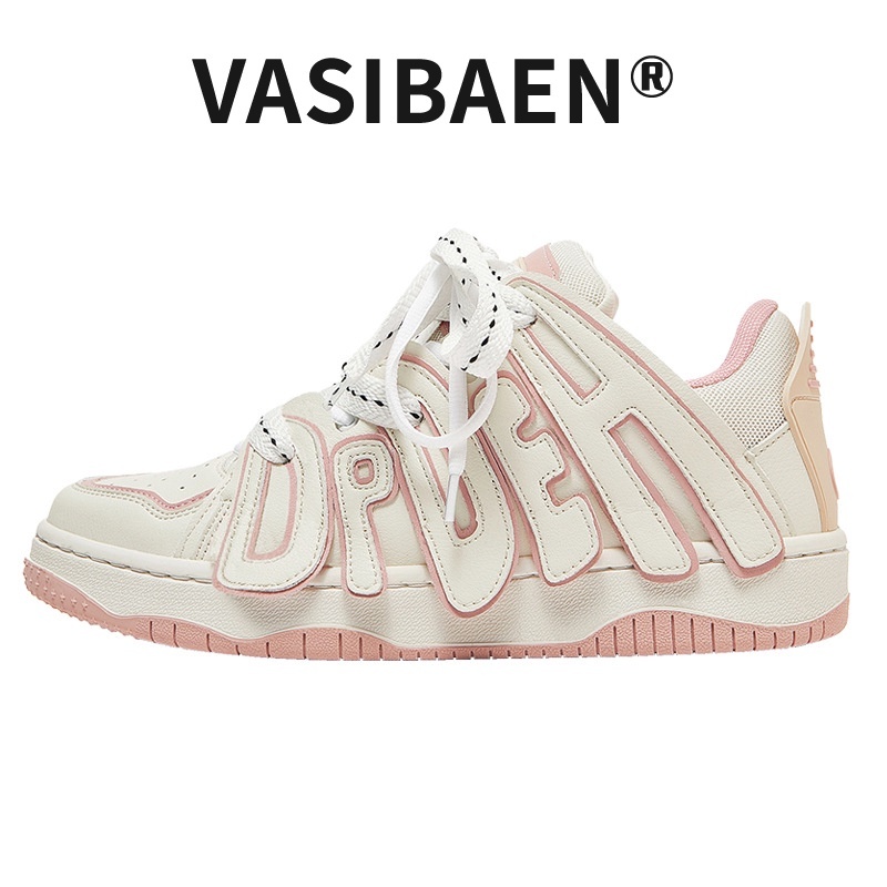 vasibaen-ช่องใหม่-ins-รองเท้าผ้าใบไฮสตรีทอินเทรนด์ทุกคู่รองเท้ากีฬาลำลองผู้หญิง