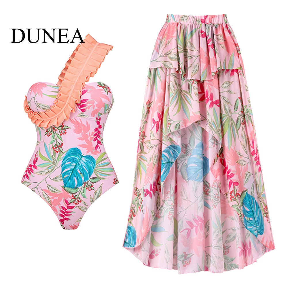 dunea-ชุดว่ายน้ําวันพีช-แต่งลูกไม้-เซ็กซี่-สําหรับผู้หญิง