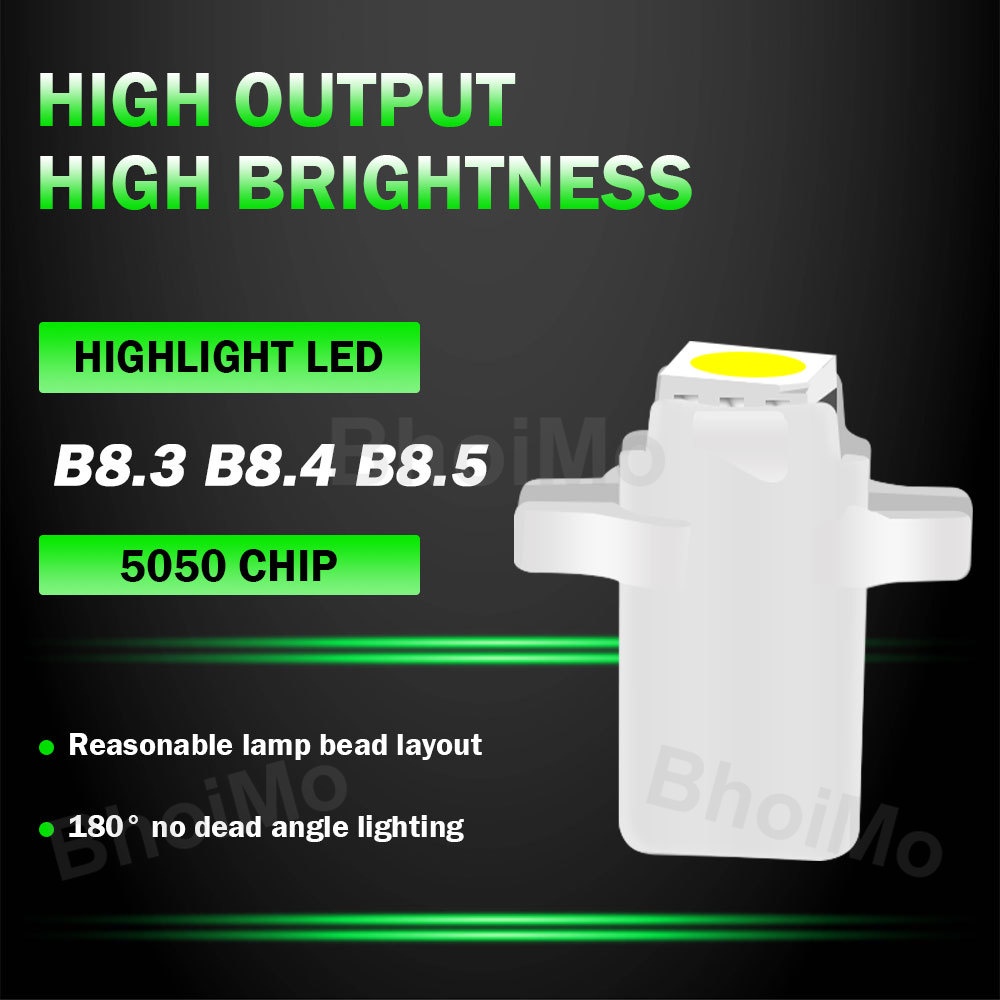 bhoimo-ไฟ-led-1smd-แผงหน้าปัดรถจักรยานยนต์-5050-b8-3-b8-4-b8-5-เครื่องปรับอากาศ-เกจวัดตําแหน่ง-แผงลิ่ม-ไฟเตือน-dc12v