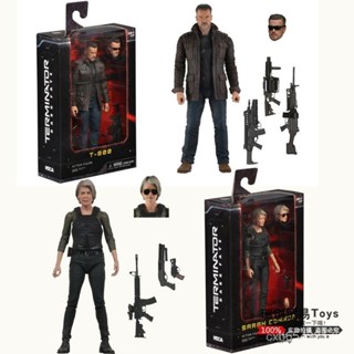 ଓ พร้อมส่ง โมเดลฟิกเกอร์ NECA Terminator Dark Destiny Sarah Conner Schwarzinger T-2664 23 ซม. LIEA