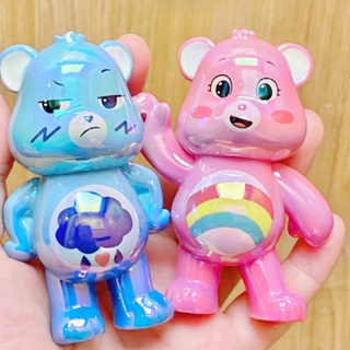 【ของแท้】ฟิกเกอร์ตุ๊กตาหมี Care Bears v1 Love Bear Series Blind Box เครื่องประดับ ของขวัญ