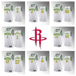 Houston Rockets เสื้อสเวตเตอร์ของเสื้อบาสเก็ตบอล NBA Jersey