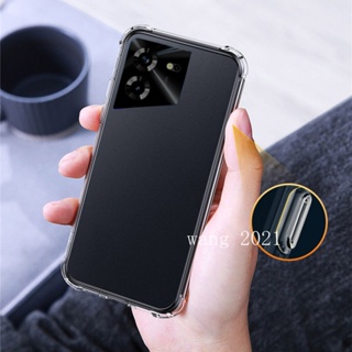 พร้อมส่ง ใหม่ เคสโทรศัพท์มือถือแบบนิ่ม TPU ใส กันกระแทกสี่มุม สําหรับ Tecno Pova 5 Pova 4 2023 Tecno Pova 5