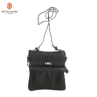 ARCTIC HUNTER ✨ราคาล่าสุด LMC กระเป๋าสะพายข้างตาข่ายเกาหลีน้ำหนักเบากระเป๋าแมสเซนเจอร์ญี่ปุ่น