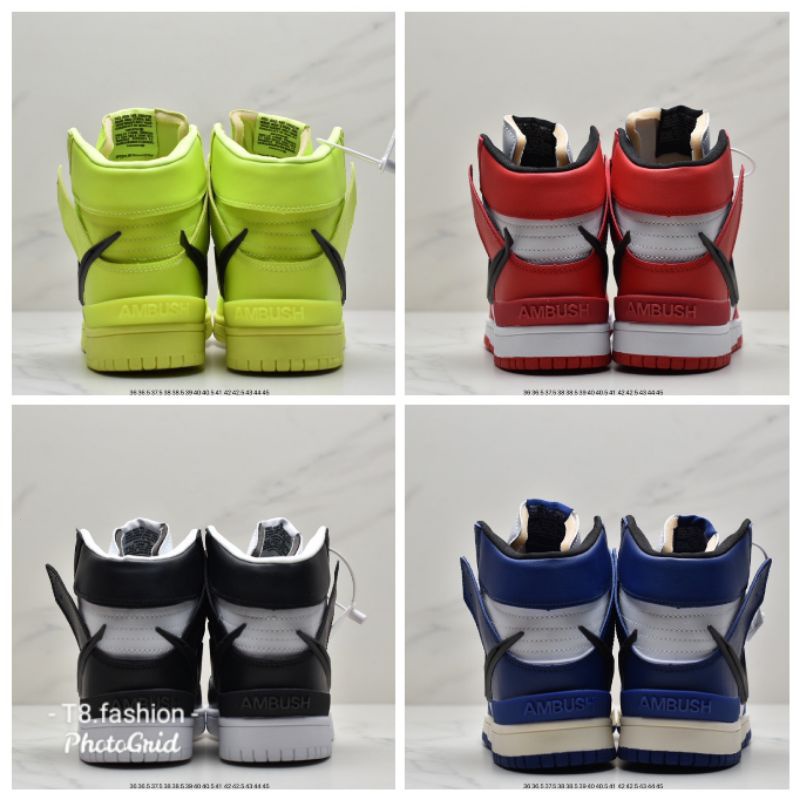 ambush-x-sb-dunk-high-sb-รองเท้าวิ่ง-รองเท้าสเก็ตบอร์ด