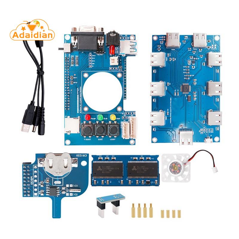 ชุดเมนบอร์ด-พร้อมฮับ-usb-v2-1-สําหรับ-mister-fpga-128mb-terasic-de10-nano-mister-fpga