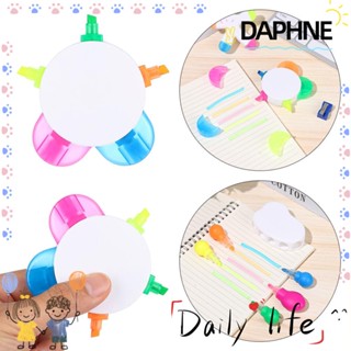 Daphne 5 in 1 ปากกาไฮไลท์ แบบพกพา เครื่องเขียนศิลปะ