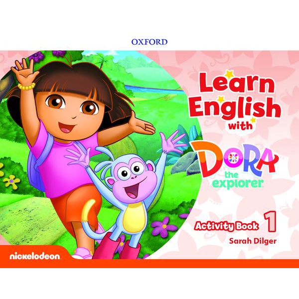 arnplern-หนังสือ-learn-english-with-dora-the-explorer-1-activity-book-p
