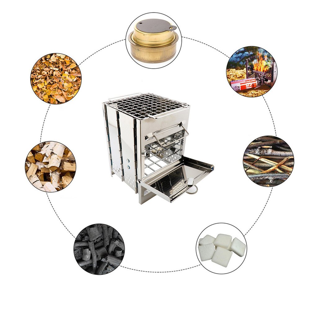 stainless-steel-square-wood-stove-foldable-grill-outdoor-mini-charcoal-stove