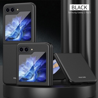 เคสโทรศัพท์ PC แบบแข็ง กันกระแทก สําหรับ Samsung Galaxy Z Flip 5 4 3 5G Z Flip3 Flip4 Flip5
