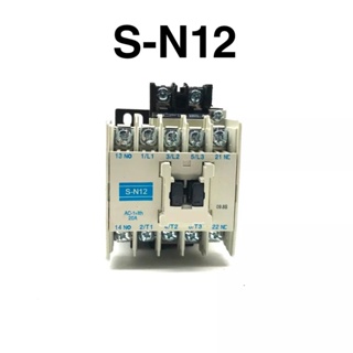 ถูกมาก จากไทย แมกเนติก S-N12 Magnetic Contactor 220V 380V ส่งทุกวัน ทักเชท