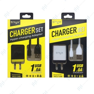 ENYX Charger set ชุด Adapter+สายชาร์จ Micro USB สต็อกไทยส่งด่วนใน48ชม ของแท้รับประกัน 1 ปี