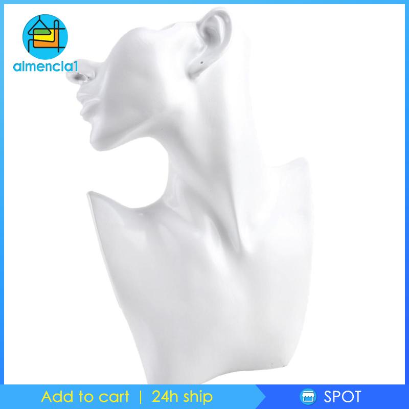 almencla1-โมเดลหุ่นเรซิ่น-รูปหัวผู้หญิง-สําหรับตั้งโชว์เครื่องประดับ-สร้อยคอ