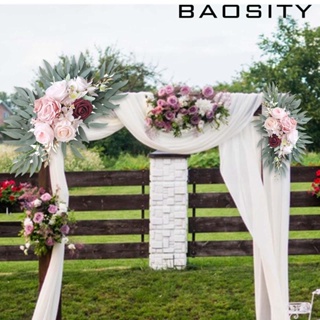[Baosity] ช่อดอกกุหลาบประดิษฐ์ สําหรับตกแต่งงานแต่งงาน พิธีวันหยุด 2 ชิ้น