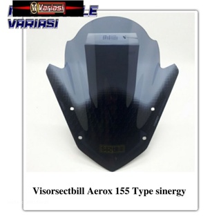 Visor Shield sectbill yamaha Aerox 155type Synergy แบบใส