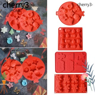 Cherry3 หมวกซานตาคลอส สโนว์แมน แฮนด์เมด สําหรับตกแต่งบ้าน เทศกาลคริสต์มาส