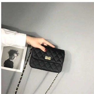 Xiaoxiangfeng Lingge chain bag female 2023 New style Satchel bag chic Mini Korean version small Square bag Student