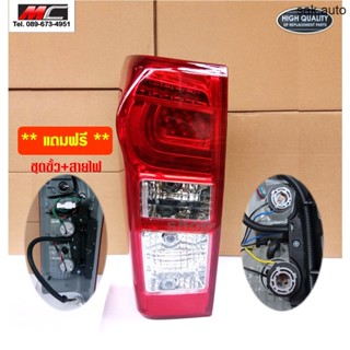 ไฟท้าย dmax d-max ดีแม็ก อีซูซุ ดีแมคซ์ ISUZU D-max all new LED 2014 * ข้างซ้าย LH * SA BTS