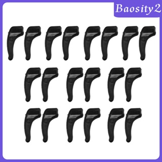 [Baosity2] ตะขอเกี่ยวหู กันลื่น สีดํา 10 คู่