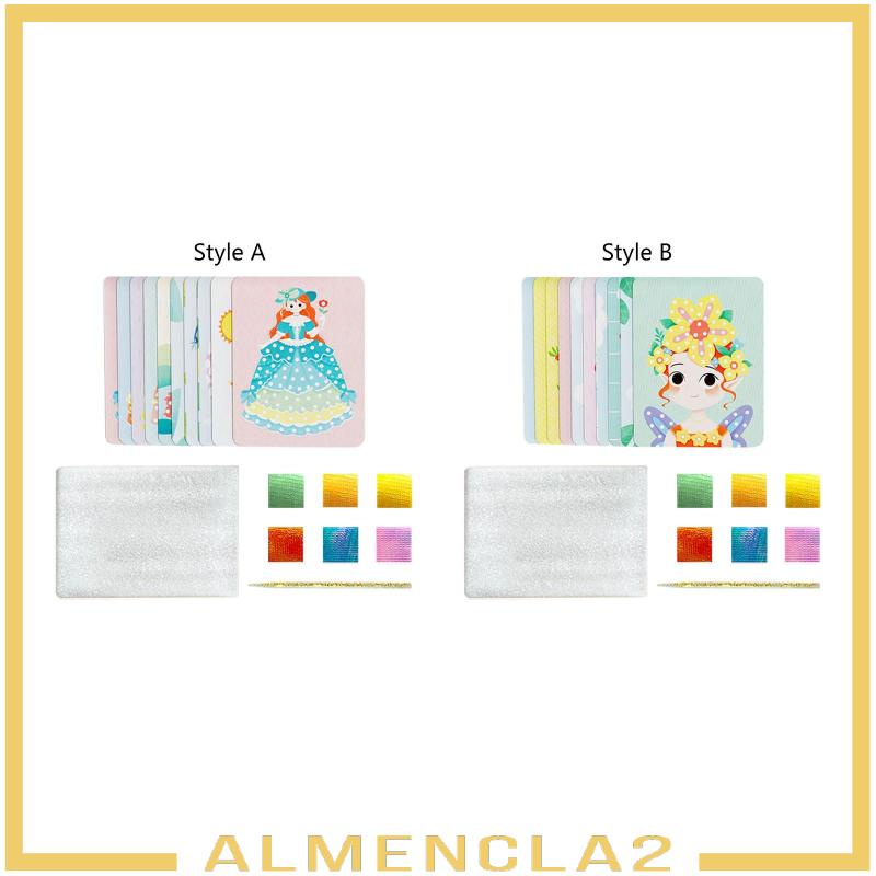 almencla2-หนังสือภาพวาดเจ้าหญิง-diy-สําหรับเด็ก