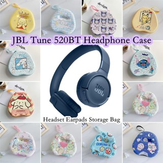 【คุณภาพสูง】เคสหูฟัง ลายการ์ตูนเต่า JBL Tune 520BT สําหรับ JBL Tune 520BT