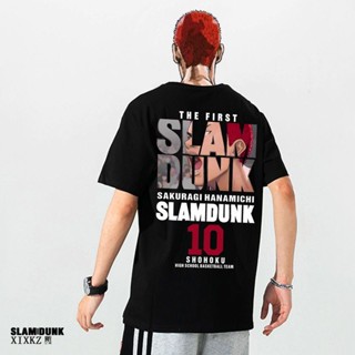 เสื้อยืดแขนสั้น พิมพ์ลาย No ball Slam Dunk flow chuan maple8.11 Sakuragi Flower Road Kaedunk เวอร์ชั่น 2022 สําหรับโรงละครภาพยนตร์ Slam Dunk flow chuan maple8.11