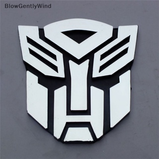 Blowgentlywind สติกเกอร์โลโก้ Transformers 3D สําหรับติดตกแต่งรถยนต์ BGW